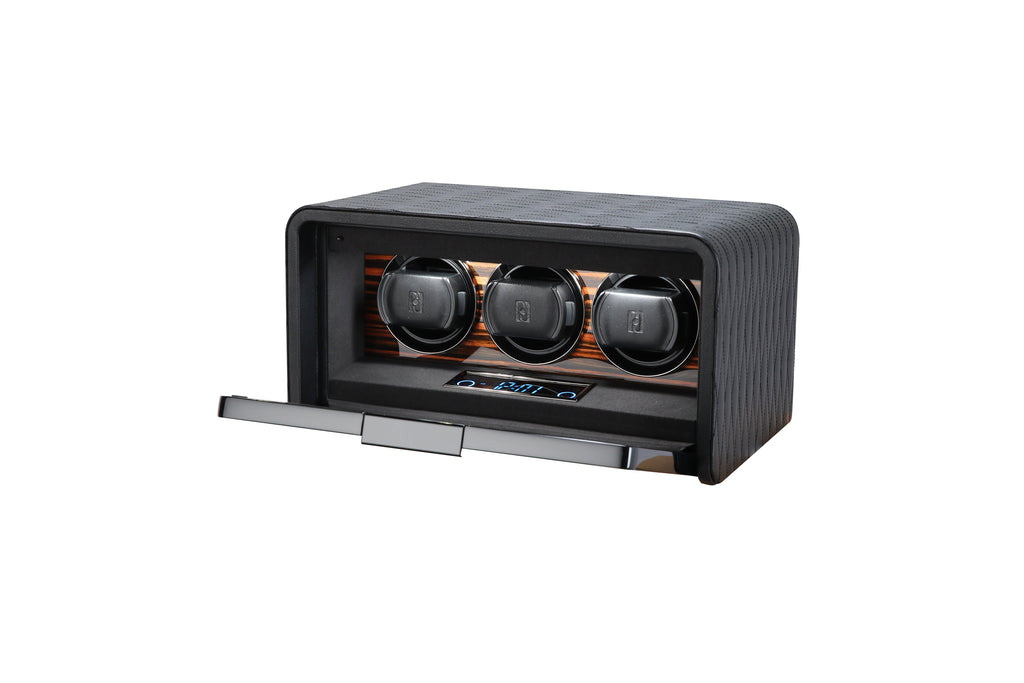 Classic 3 Black Leather