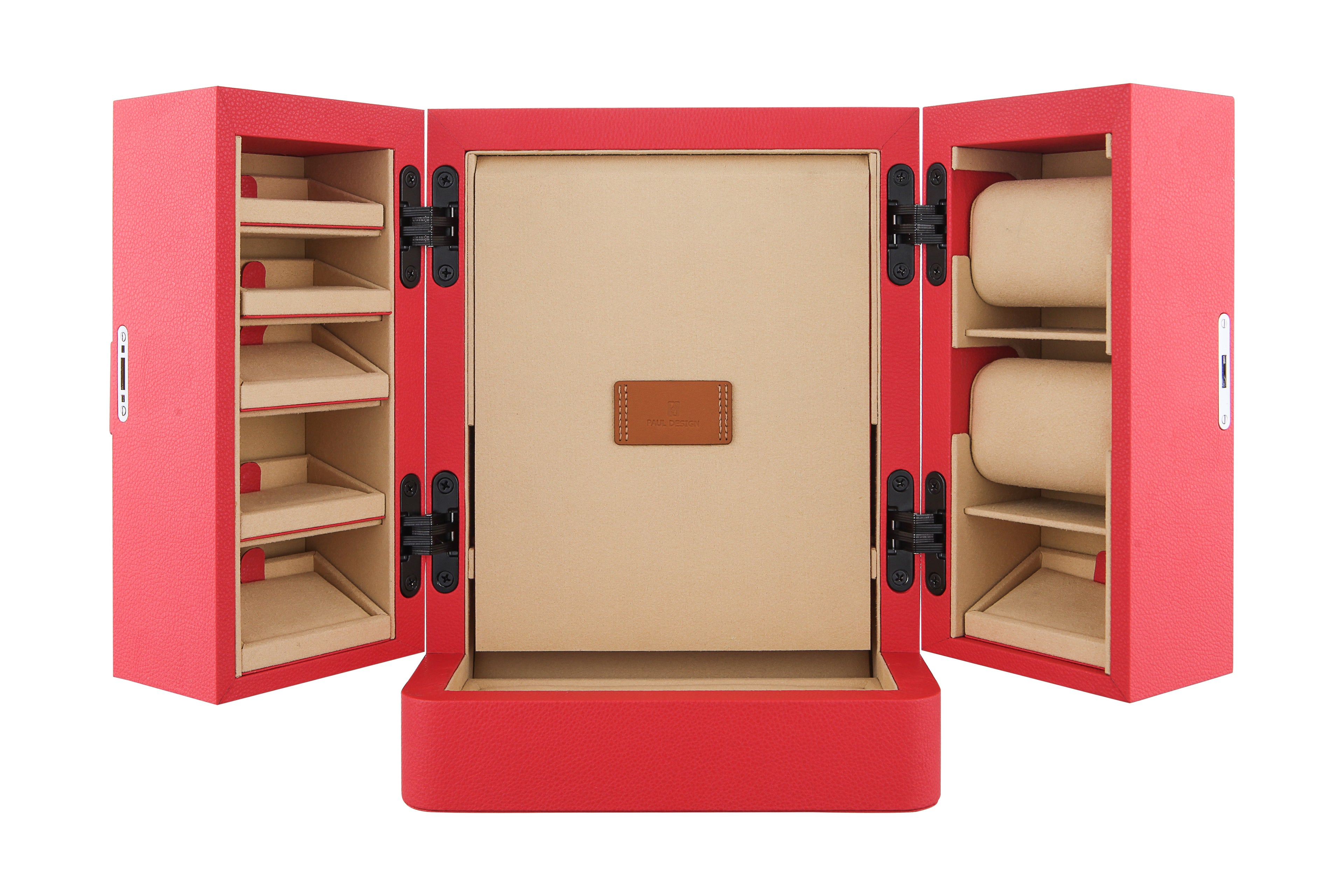 Jewel Box Red Leather