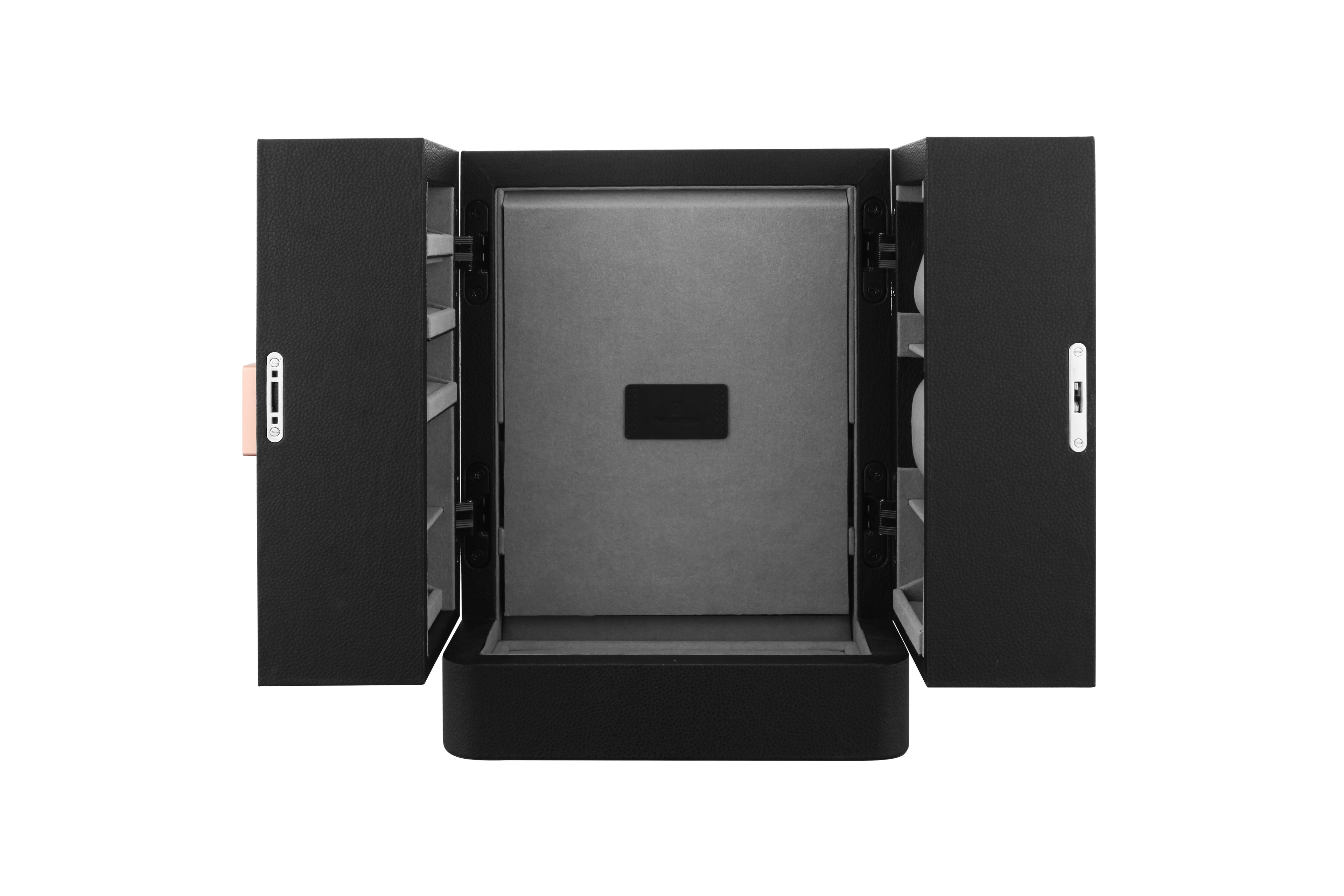 Jewel Box Black Leather