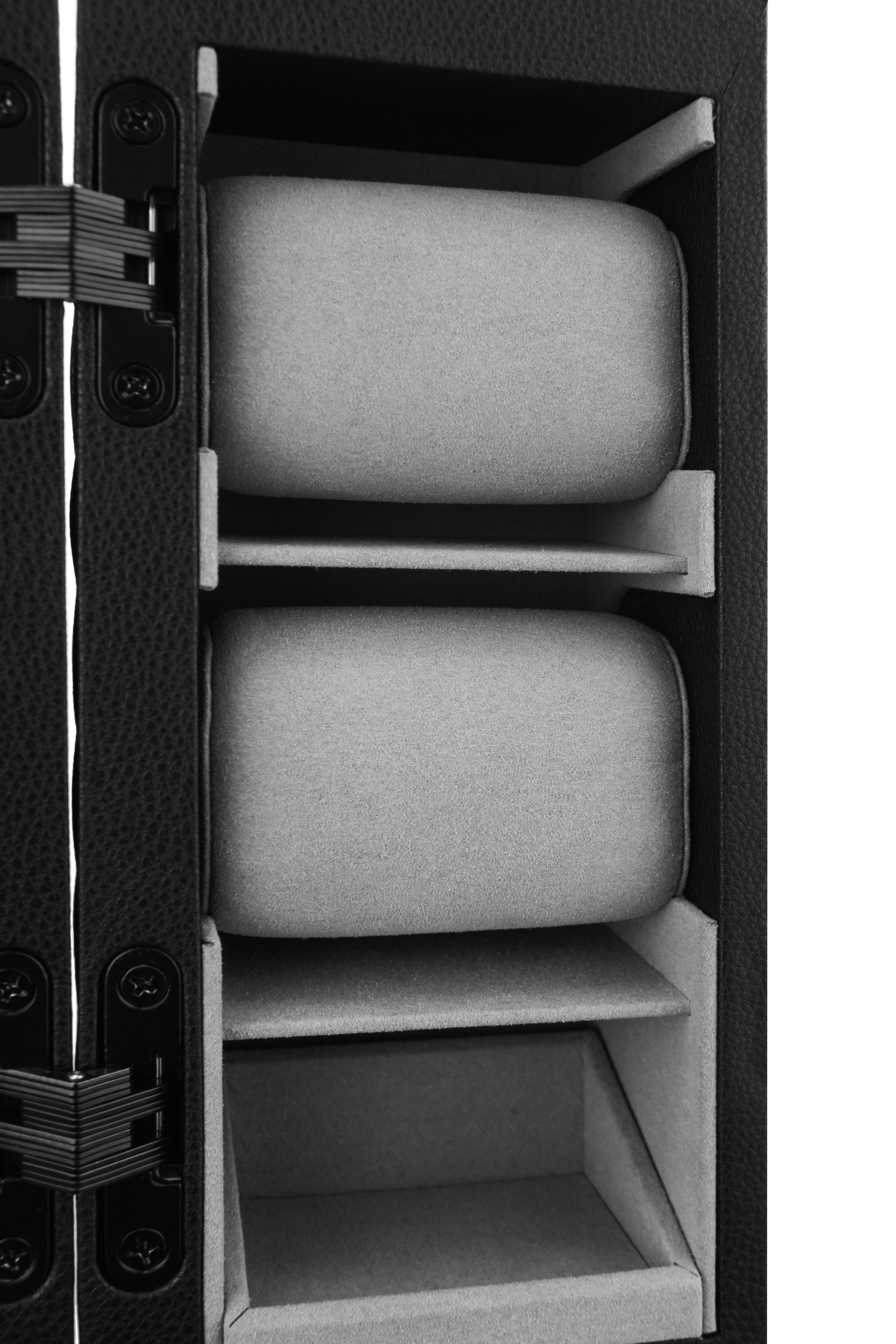 Jewel Box Black Leather