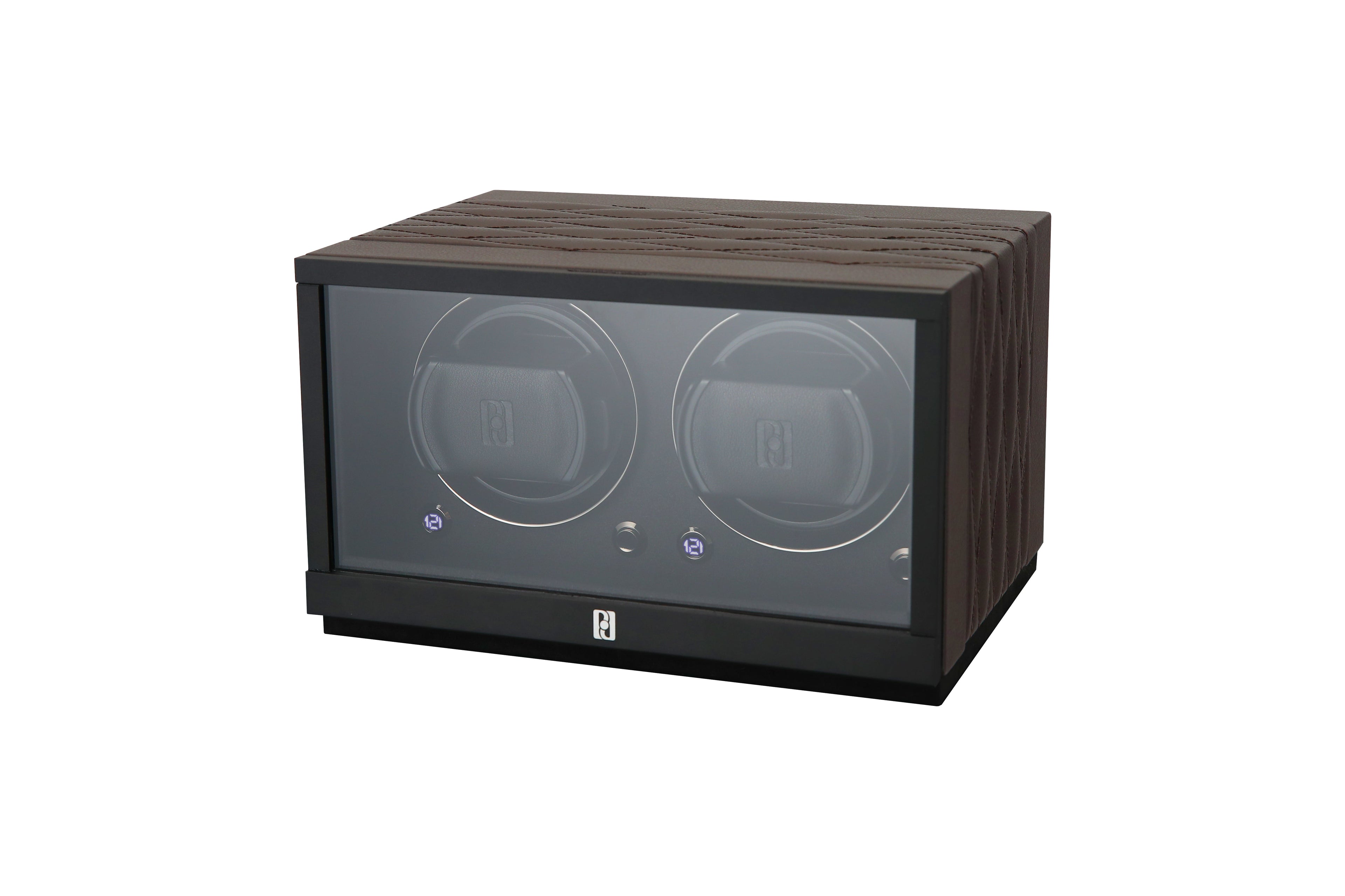 Petite 2 Brown Leather with Door